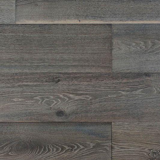 Bungalow Brushed Light Black Oak Engineered Hardwood | Tile Club