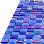 Underwater Oasis Mixed Squares Glass Tile | Tile Club