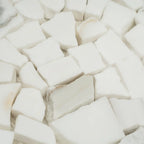 Santorini Medallion White Sample | Tile Club