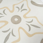 San Clemente Taupe Flower 8.78 x 8.78 Porcelain Tile | Tile Club