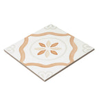 San Clemente Terracotta Petals 8.78 x 8.78 Porcelain Tile | Tile Club