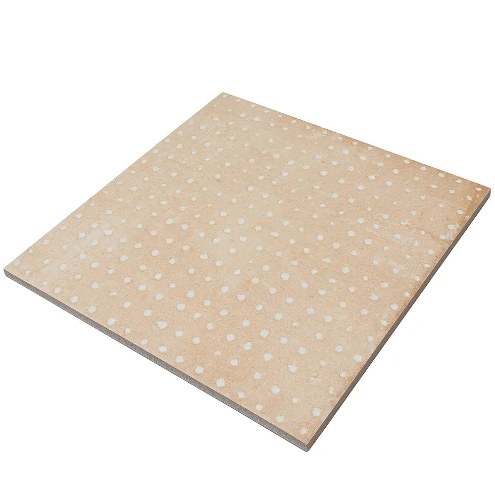 San Clemente Terracotta Dots 8.78 x 8.78 Porcelain Tile | Tile Club