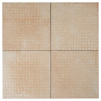 San Clemente Terracotta Dots 8.78 x 8.78 Porcelain Tile | Tile Club
