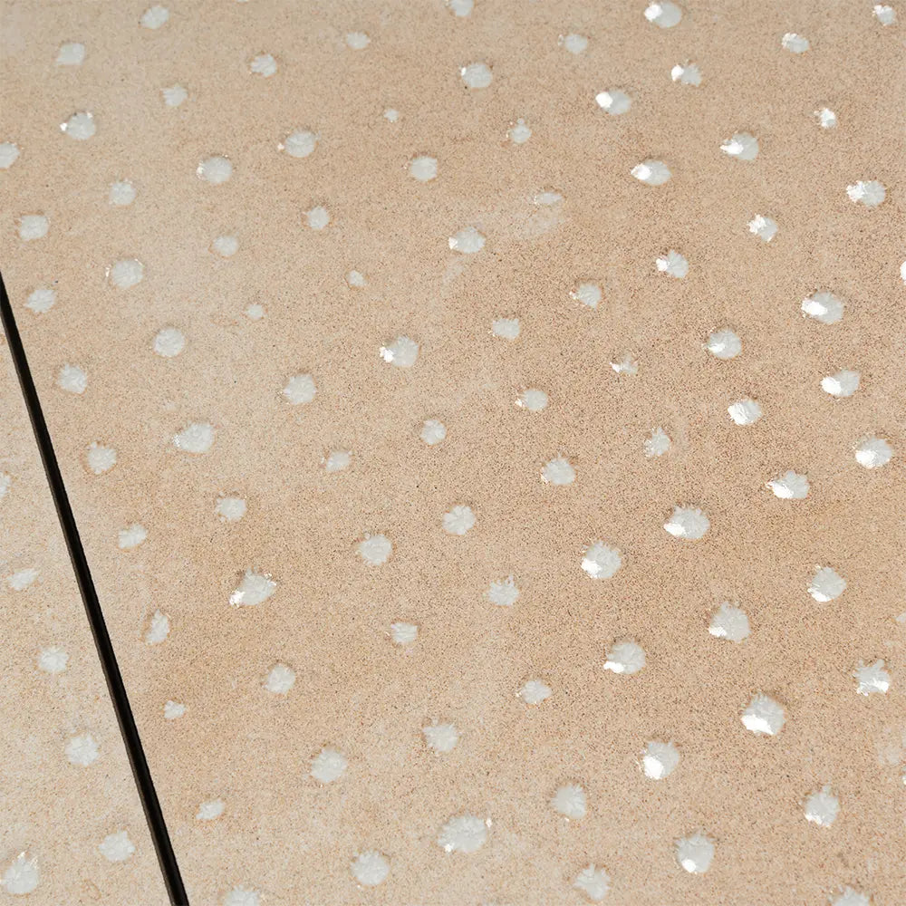 San Clemente Terracotta Dots 8.78 x 8.78 Porcelain Tile | Tile Club