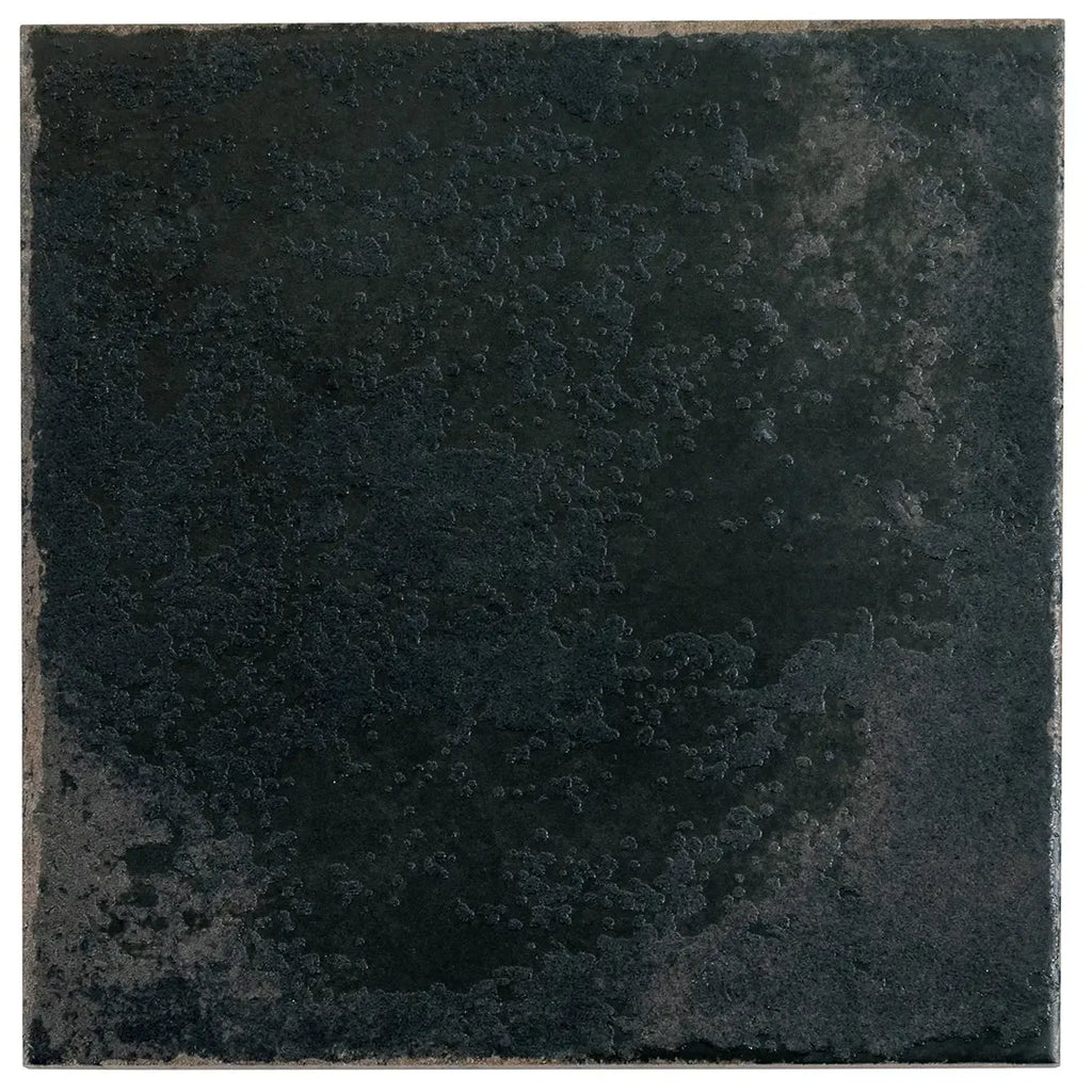 Ursa Black Square 7.87x7.87 Porcelain Tile | Tile Club