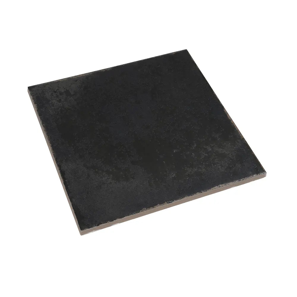 Ursa Black Square 7.87x7.87 Porcelain Tile | Tile Club