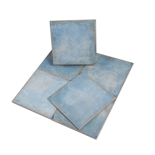 Ursa Blue Square 7.87x7.87 Porcelain Tile | Tile Club