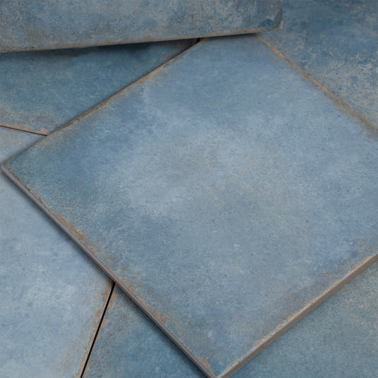 Ursa Blue Square 7.87x7.87 Porcelain Tile | Tile Club