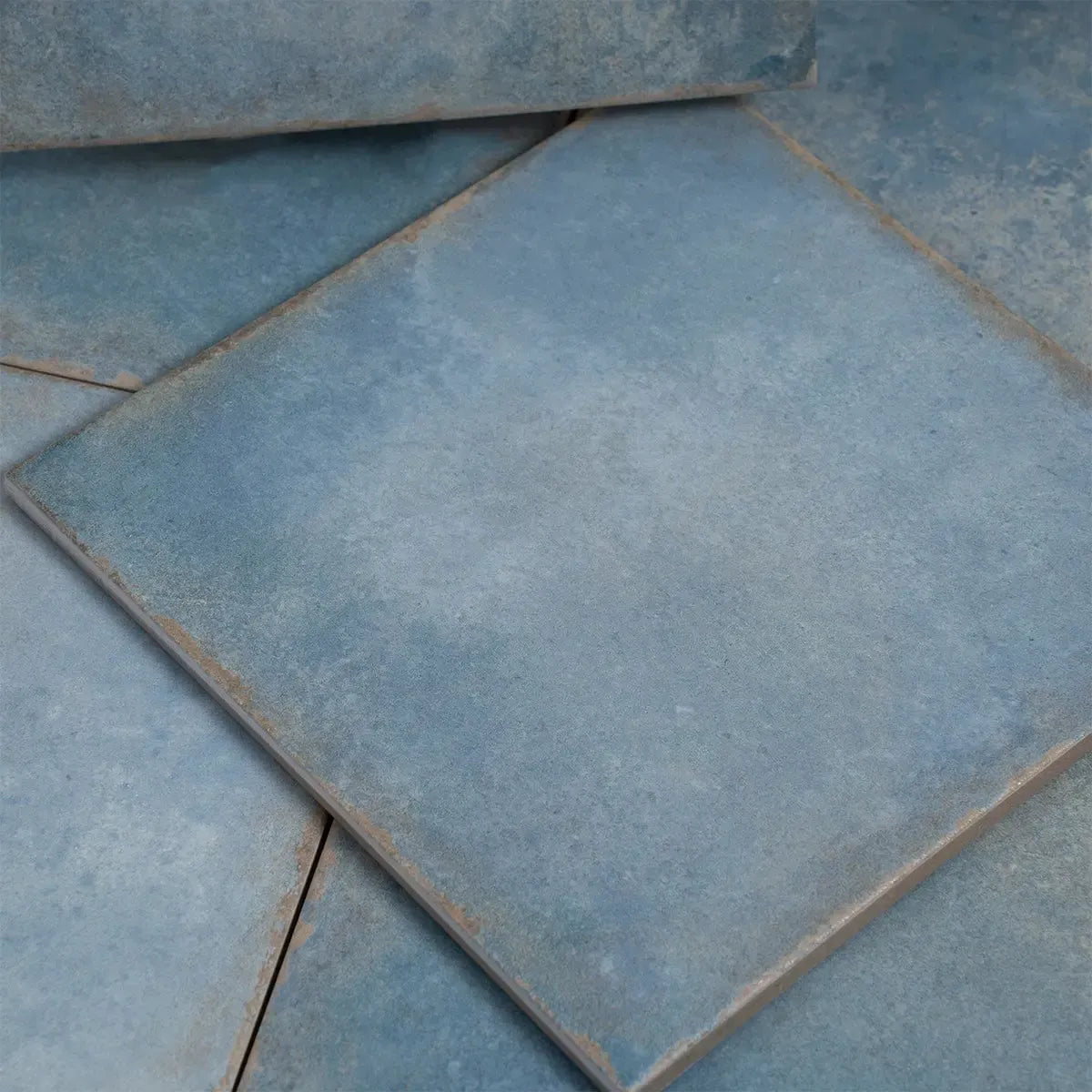 Ursa Blue Square 7.87x7.87 Porcelain Tile | Tile Club