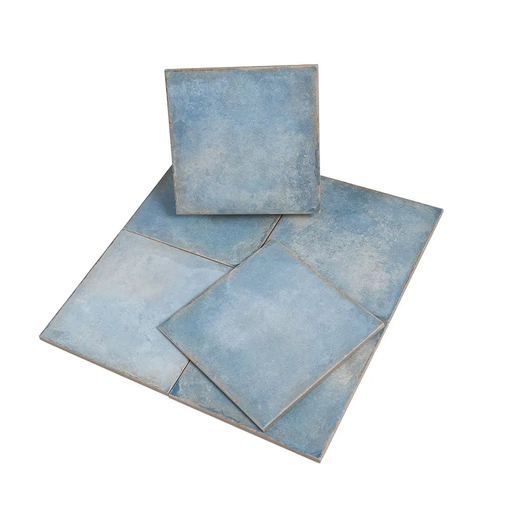 Ursa Blue Square 7.87x7.87 Porcelain Tile | Tile Club
