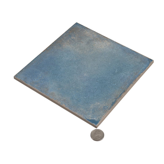 Ursa Blue Square 7.87x7.87 Porcelain Tile | Tile Club