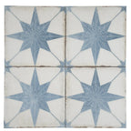 Ursa Blue Star 7.87 x 7.87 Porcelain Tile | Tile Club