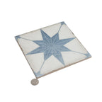 Ursa Blue Star 7.87 x 7.87 Porcelain Tile | Tile Club
