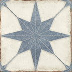 Ursa Blue Star 7.87 x 7.87 Porcelain Tile | Tile Club