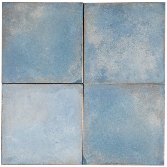Ursa Blue Square 7.87x7.87 Porcelain Tile | Tile Club
