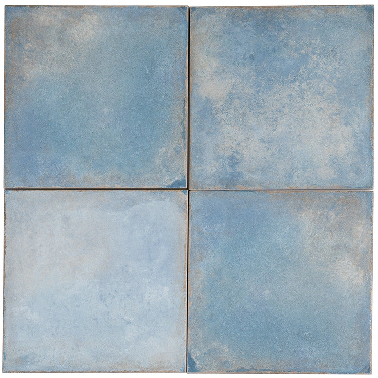 Ursa Blue Square 7.87x7.87 Porcelain Tile | Tile Club