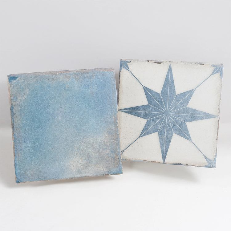 Ursa Blue Square 7.87x7.87 Porcelain Tile | Tile Club
