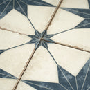 Ursa Navy Star 7.87 x 7.87 Porcelain Tile | Tile Club