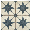 Ursa Navy Star 7.87 x 7.87 Porcelain Tile | Tile Club