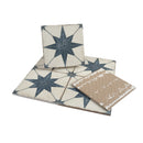 Ursa Navy Star 7.87 x 7.87 Porcelain Tile | Tile Club