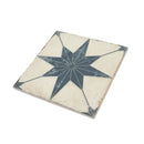 Ursa Navy Star 7.87 x 7.87 Porcelain Tile | Tile Club