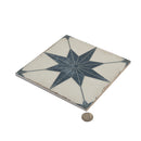 Ursa Navy Star 7.87 x 7.87 Porcelain Tile | Tile Club