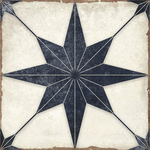Ursa Navy Star 7.87 x 7.87 Porcelain Tile Sample