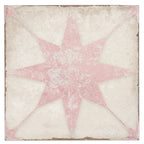 Ursa Pink Star 7.87 x 7.87 Porcelain Tile | Tile Club