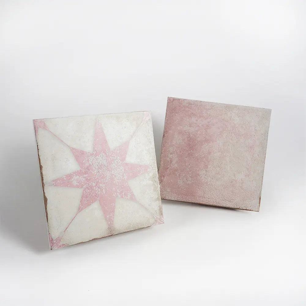 Ursa Pink Square 7.87x7.87 Porcelain Tile | Tile Club
