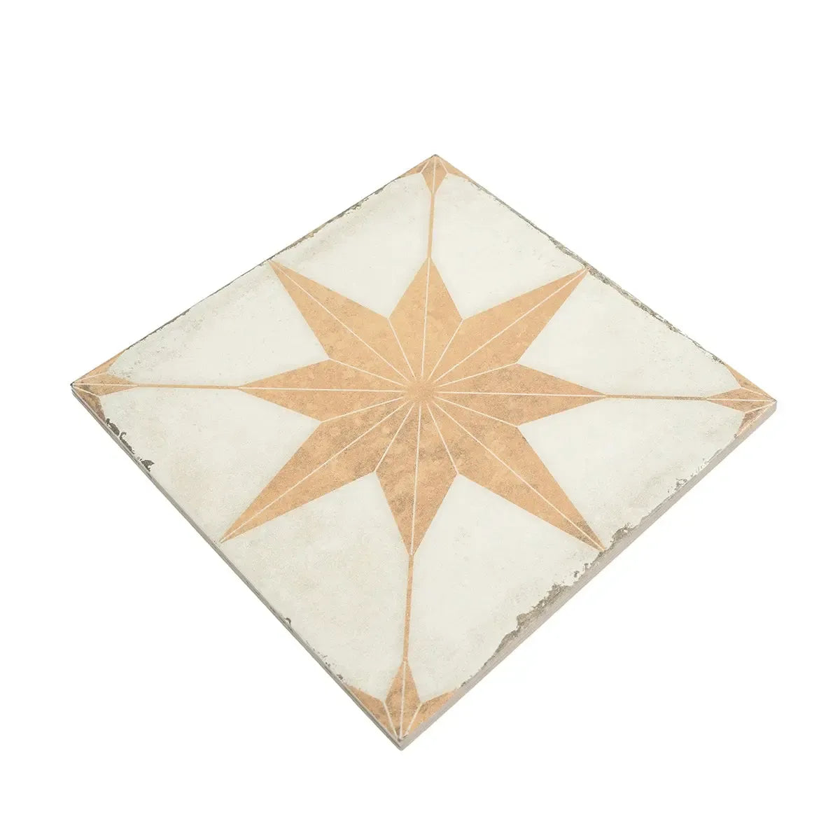 Ursa Terracotta Star 7.87 x 7.87 Porcelain Tile | Tile Club