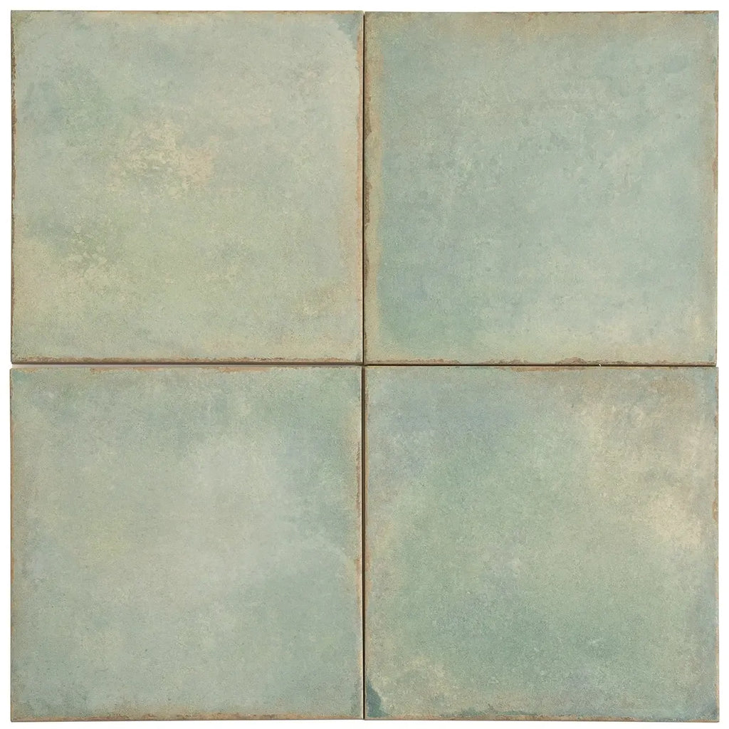 Ursa Turquoise Square 7.87x7.87 Porcelain Tile | Tile Club