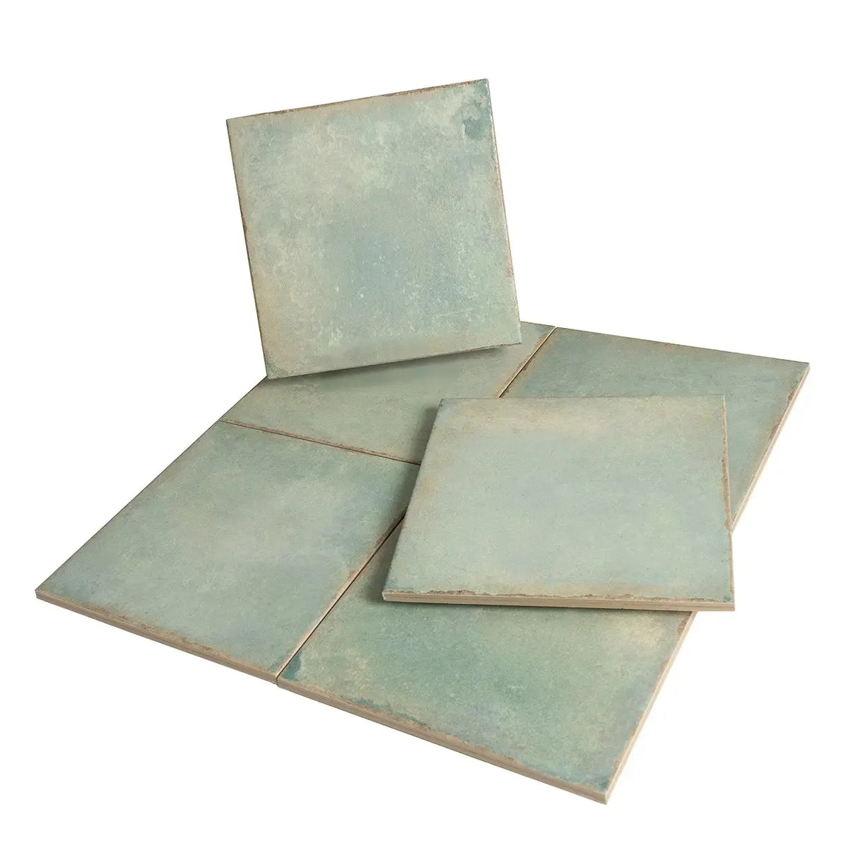 Ursa Turquoise Square 7.87x7.87 Porcelain Tile | Tile Club