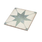 Ursa Turquoise Star 7.87 x 7.87 Porcelain Tile | Tile Club