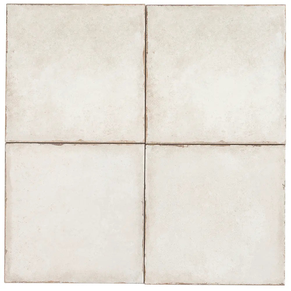 Ursa White Square 7.87x7.87 Porcelain Tile | Tile Club