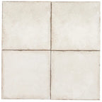 Ursa White Porcelain Square tiles for walls, floors, showers