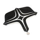 Santorini Retro Star Black Marble Mosaic Tile | Tile Club