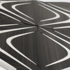 Santorini Retro Star Black Sample | Tile Club