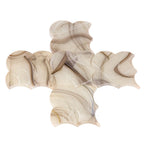 Sea Glass Cloud Amber Mosaic Tile | Tile Club