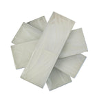 Sea Glass Platinum White 3X9 Tile | Tile Club