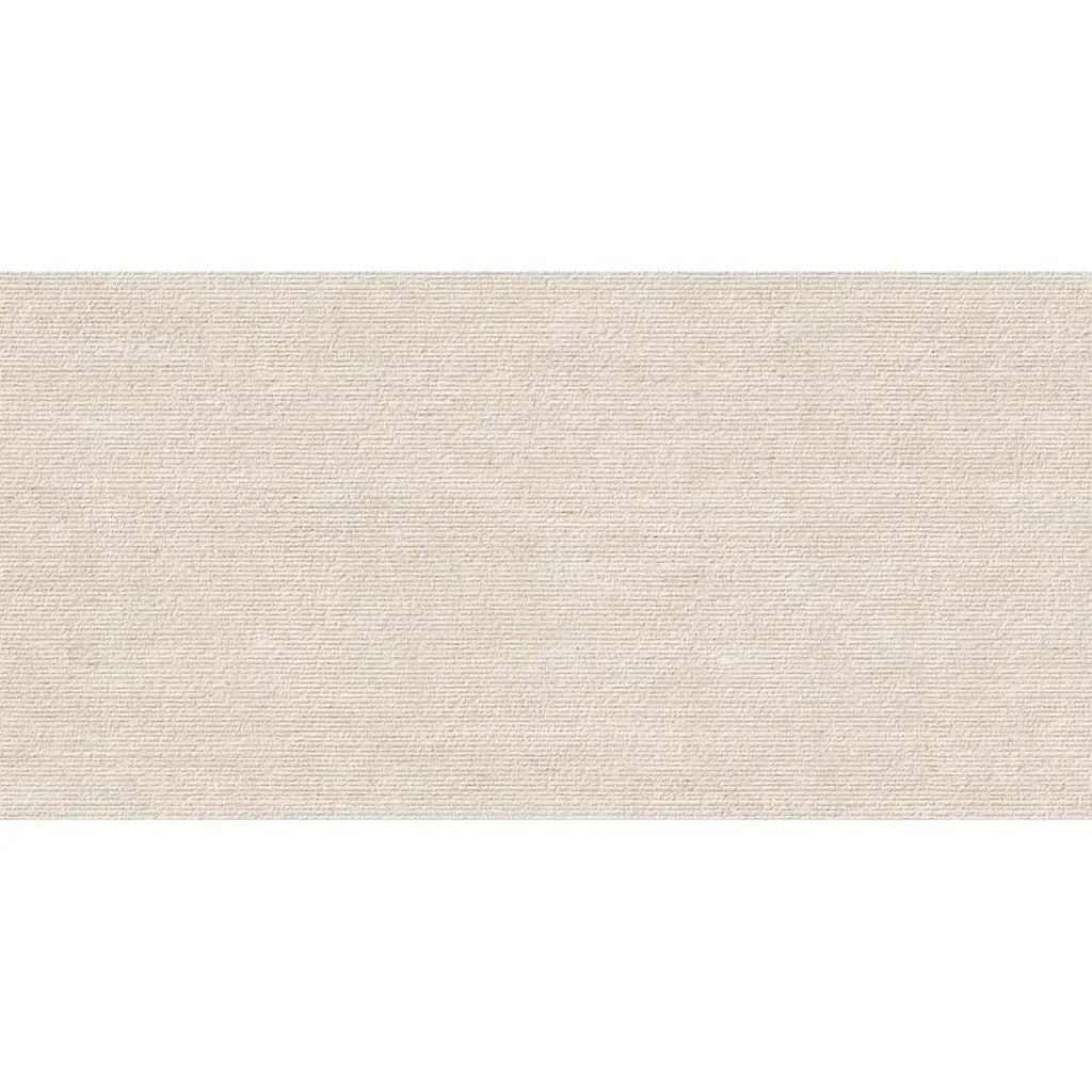 Gordes Deco Ivory Limestone Porcelain Tile 24x48 | Tile Club