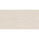 Gordes Deco Ivory Limestone Porcelain Tile 24x48 | Tile Club