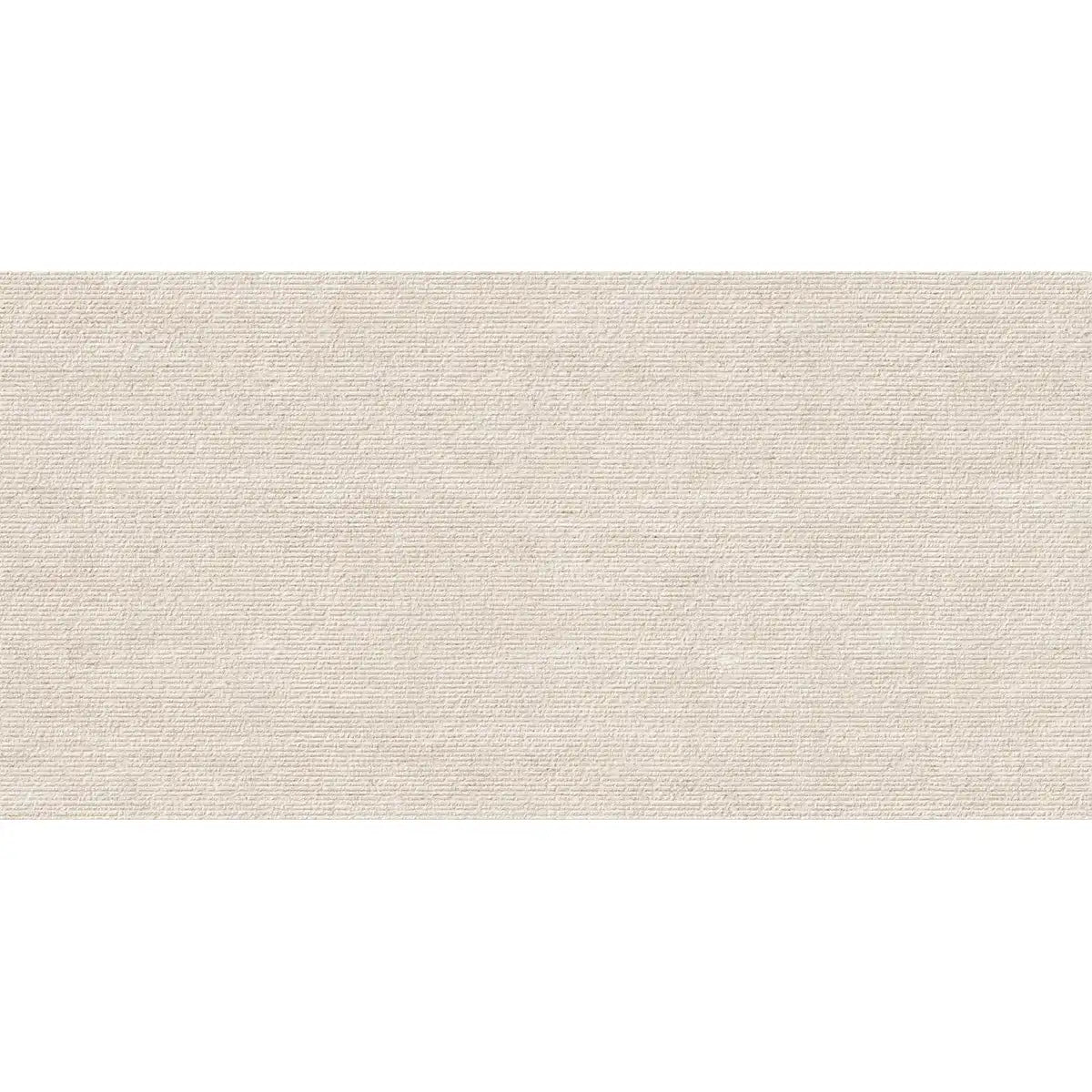 Gordes Deco Ivory Limestone Porcelain Tile 24x48 | Tile Club