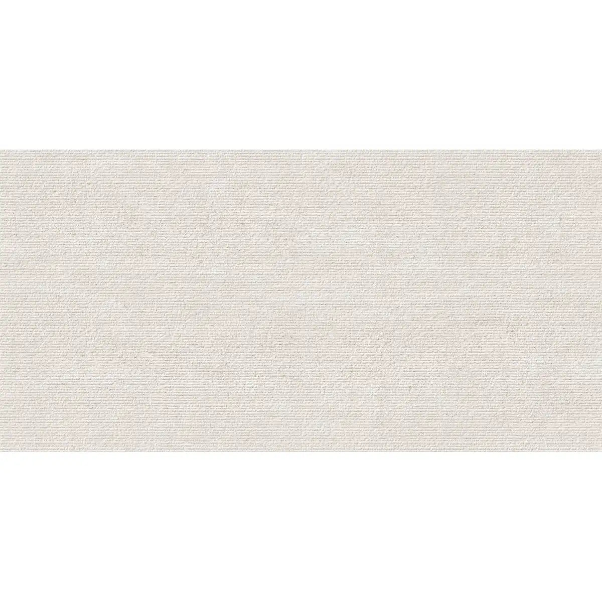 Gordes Deco White Limestone Porcelain Tile 24x48 | Tile Club
