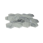 Sea Glass Hexagon Grey Mosaic Tile | Tile Club