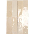 Pavillon Beige Ceramic Subway Tile 2.7x8.5 | Tile Club