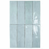 Pavillon Blue Ceramic Subway Tile 2.75x8.05