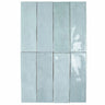 Pavillon Blue Ceramic Subway Tile 2.7x8.5