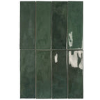 Pavillon Green Ceramic Subway Tile 2.7x8.5 | Tile Club