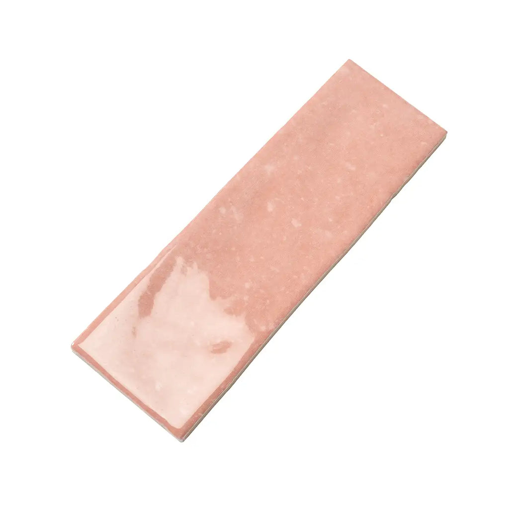 Pavillon Pink Ceramic Subway Tile 2.7x8.5 | Tile Club
