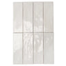 Pavillon White Ceramic Subway Tile 2.7x8.5